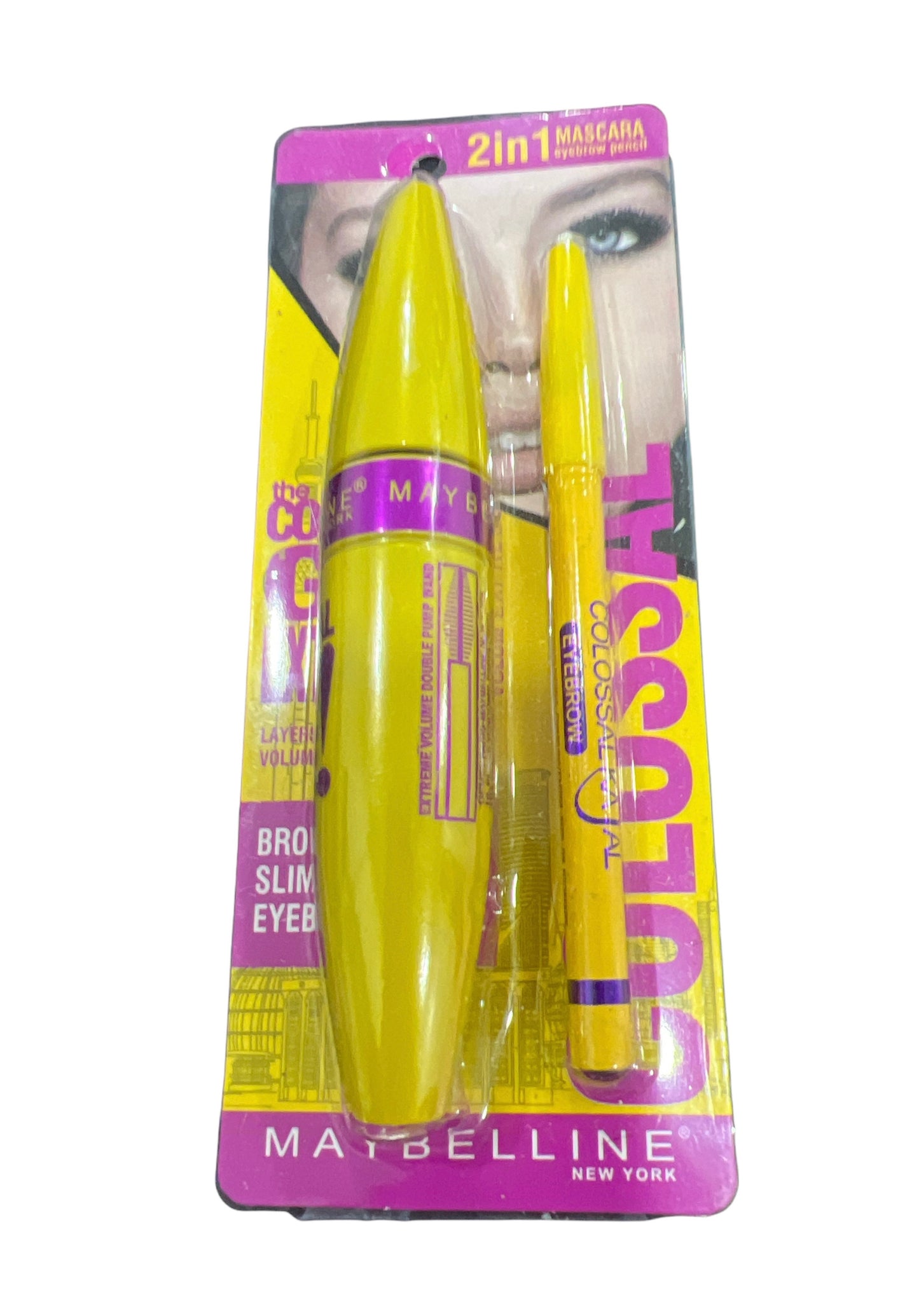 COMBO MAYBELLINE COLOSAL AAA