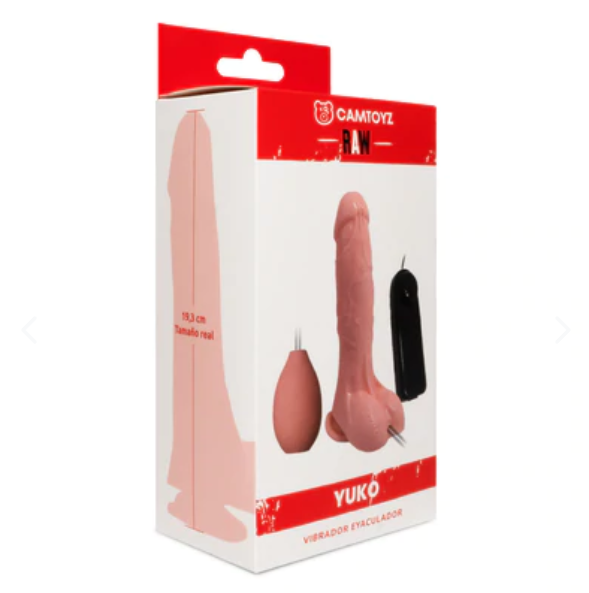 DILDO EYACULADOR VIBRADOR YUKO CAMTOYZ