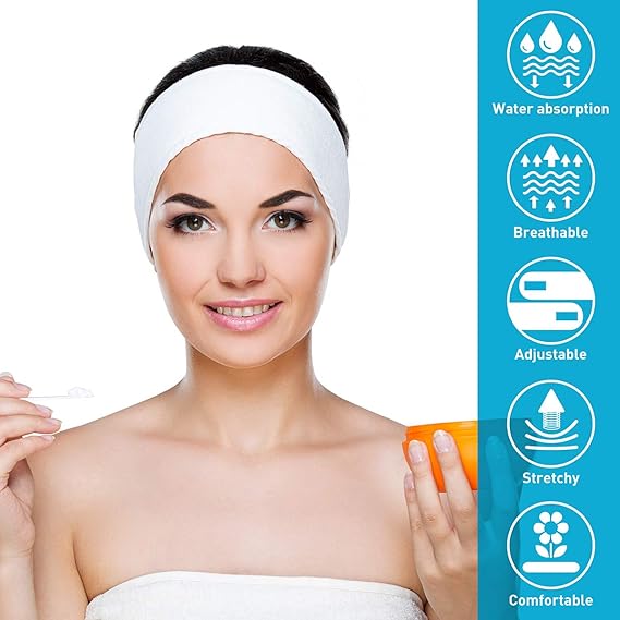 BANDA MAQUILLAJE LIMPIEZA FACIAL