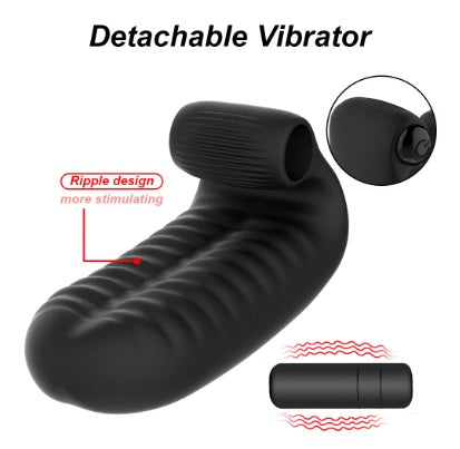 VIBRADOR DE MANGA DE DEDO DE GRAN TAMAÑO
