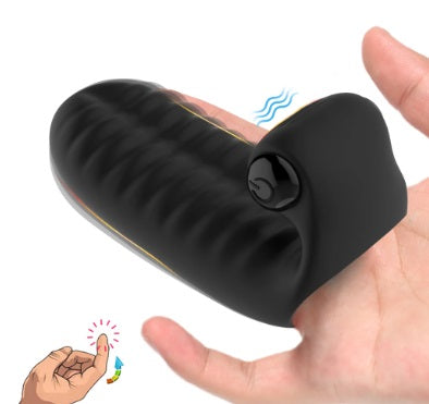 VIBRADOR DE MANGA DE DEDO DE GRAN TAMAÑO