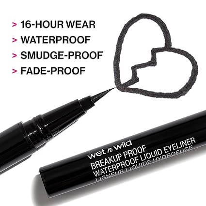 BREAKUP PROOF SKINKY WATERPROOF LIQUID EYEDLINER