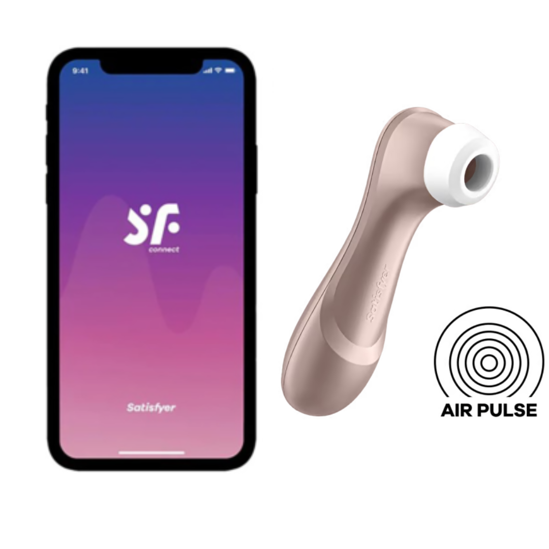 SATISFYER PRO 2 DE SUCCIÓN Y ESTIMULADOR DE CLÍTORIS
