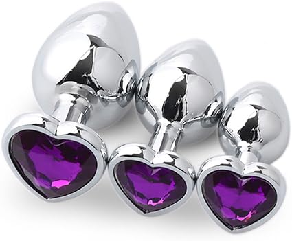 PLUG ANAL FORMA DE CORAZON