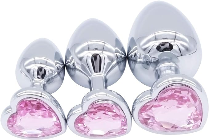 PLUG ANAL FORMA DE CORAZON