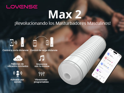LOVENSE MAX 2 MASTURBADOR MASCULINO